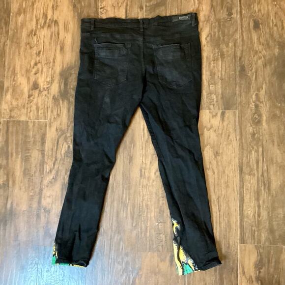 8ighth dstrkt Jeans Black Painted - Picture 8 of 8